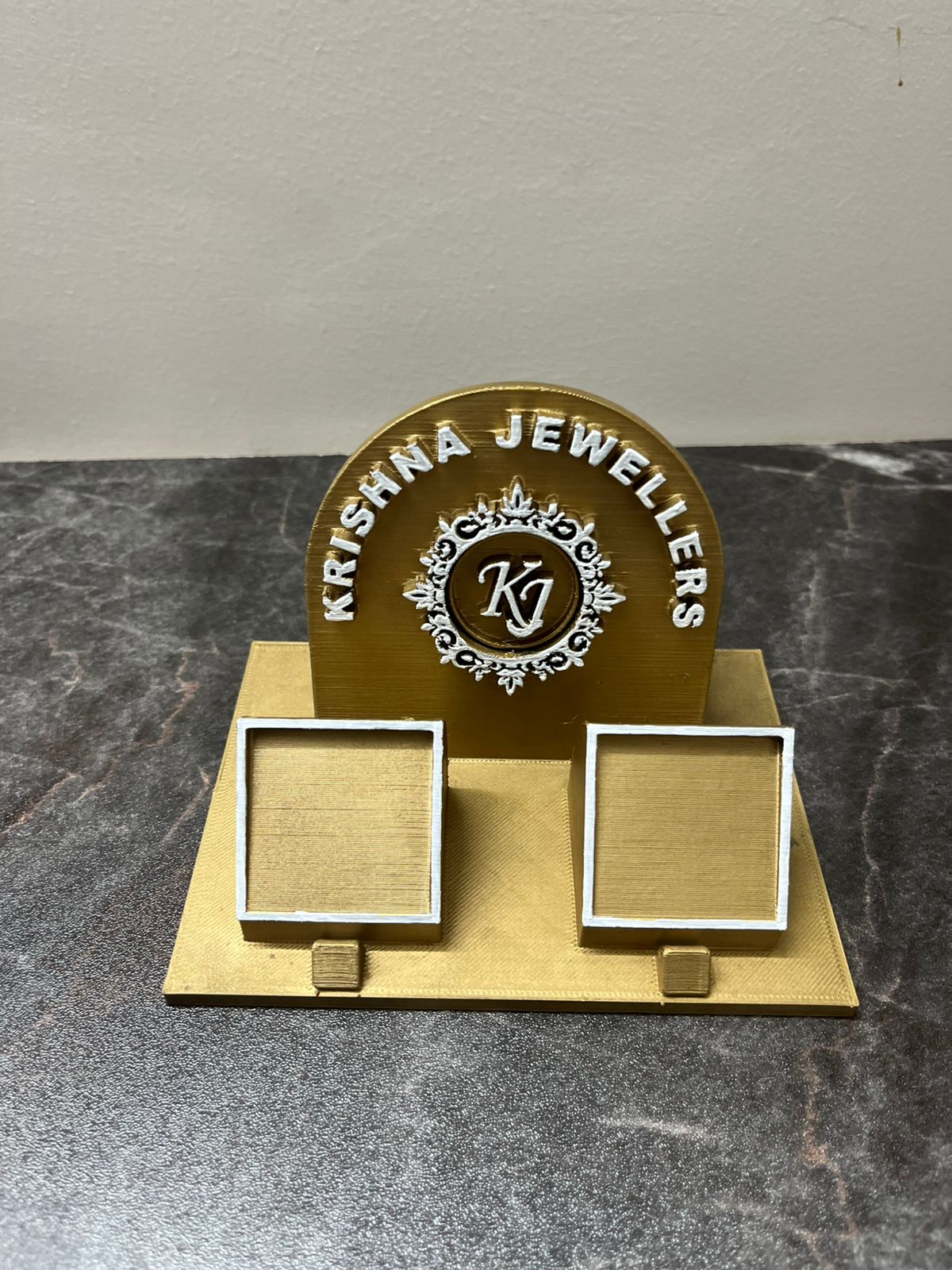 CUSTOM DESK PLATE