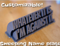 DESK NAME PLATE