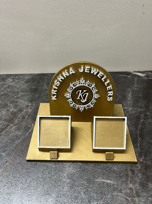 CUSTOM DESK PLATE